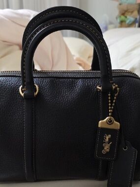 Coach Ruby 25 Satchel with Gold Hardware